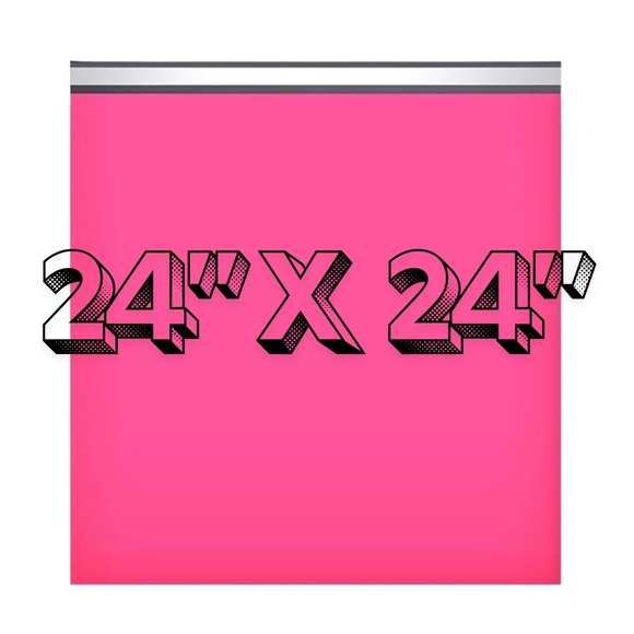 Other - 10 Pink Poly Mailer Bags 24x24 (Utility Use)